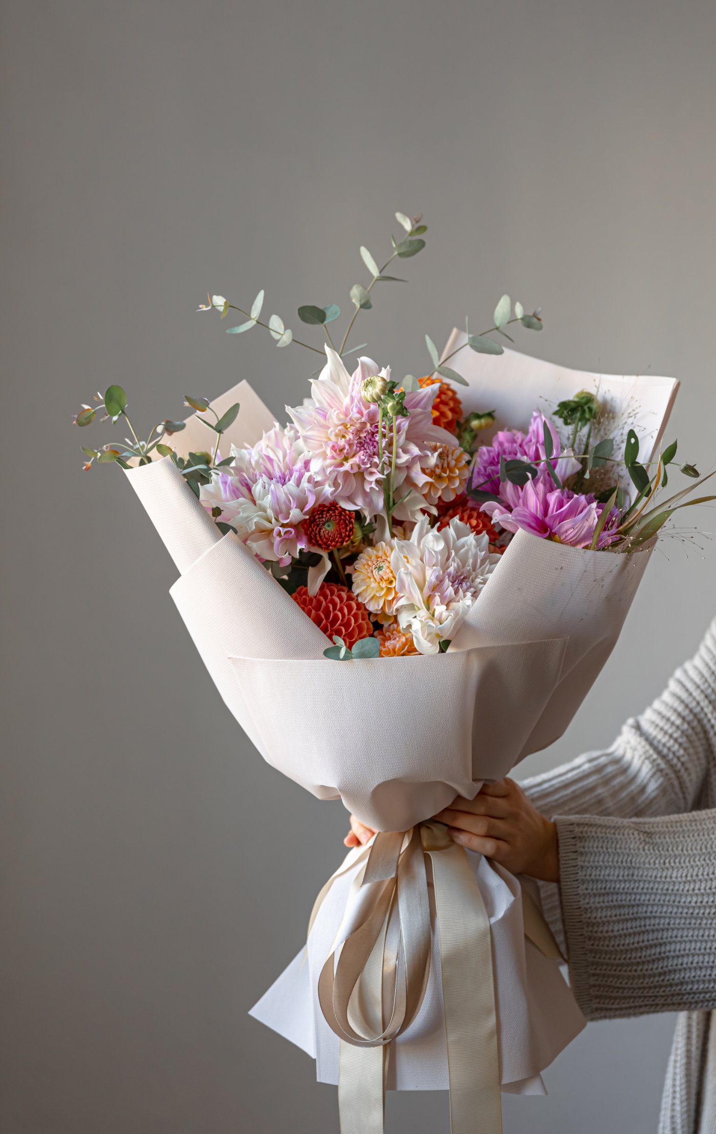 Bouquet de fleurs colorées